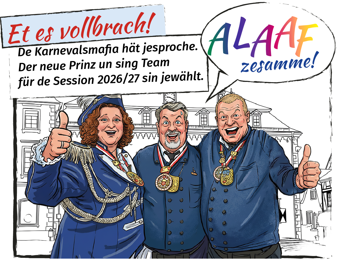 Das Prinzenteam 2026/27